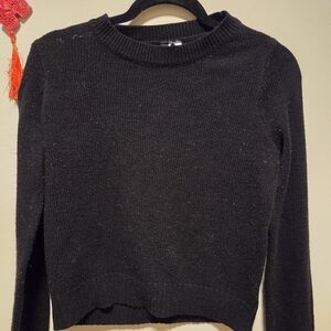 5/$20 H&M Women's Black Crew Neck Sweater